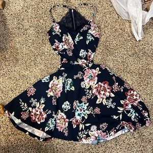 Floral Drees, size XS